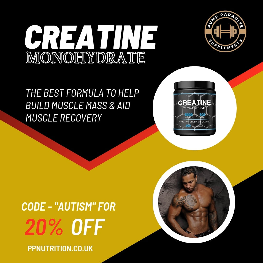 Creatine monohydrate powder